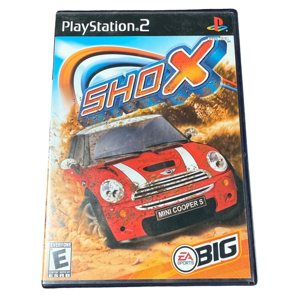 EA Sports BIG Shox PlayStation 2 PS2 Video Game Rally Racing Off-Road Driving